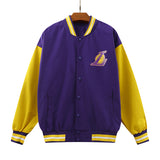 Dodgers Letter Man Jacket Outfit Senior Jackets Varsity Baseball College Coat Autumn Baseball Uniform Fans Sports Training