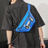 Lulu Belt Bags Men's Fashion Chest Cycling Bag