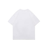 Men T Shitrs Rabbit Printed round Neck Short Sleeve