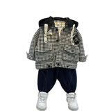 Toddler Boys Jackets Boy Hooded Coat Spring and Autumn Clothing