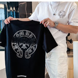 CHH Chrome Heart T Shirt Spring/Summer Printed round Neck Short Sleeve T-shirt Men's and Women's Tops