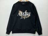 Amiri Hoodie Amiri Eagle Letter Print Terry Sweater