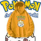 Men and Women Pokemon Pikachu Hoodie Jingling Bao Ke Meng Bokebi Hooded Sweater