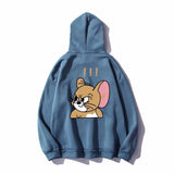 Tom and Jerry Hoodie Fall/Winter Cartoon Velvet Hooded Sweater Suit