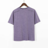 Cavempt Ce Cav @ Empt Ce Purple Male and Female Couple Short Sleeve