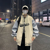 Varsity Jacket Stand Collar Jacket Embroidered Baseball Uniform