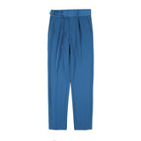 Men Trousers Solid Color Casual Pants