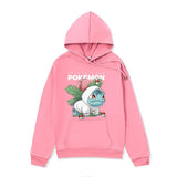 Men and Women Pokemon Pikachu Coat Men's Sweater Fleece-Lined Thickened Spring and Autumn