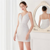 Sequin Evening Dress Sequin Short Party Gathering Dress