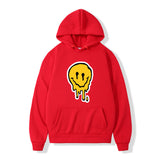 Drippy Hoodies Smiley Face Drew Biber Same Style Sweatershirt