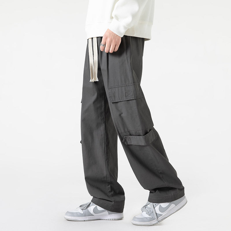 Men Cargo Pants Pants Cotton Sweat Pants Spring Style Loose Sports and Leisure