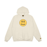 Smiley Face Hoodie Drew Smiley Face Printed Men's and Women's Casual Hooded Sweater