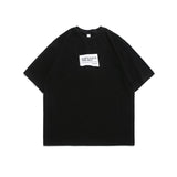 Men T Shirt Summer Casual Tops Men's Clothes Summer Wear Retro Men's Short-Sleeved Casual Earth Print T-shirt Fashion