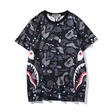 Bape T Shirt Short Sleeve Men and Women Loose-Fitting Casual T-shirt