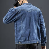 Denim Shirts Spring and Autumn Men's Denim Coat