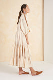 Women Dresses Five-Quarter Sleeve Fashion Dress