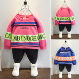 Toddler Boys Sweater Boys' round-Neck Pullover Spring and Autumn Clothing