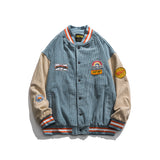 Letterman Jacket Outfit Senior Jackets Varsity Baseball Coat Men's Spring and Autumn Casual Jacket Men's Top