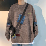 Men's Sweater round Neck Multicolor Sweater