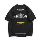 Men T Shirt Summer Casual Tops Men's Clothes Summer Wear Vintage Men's round Neck Short Sleeve Casual Loose Letter Printed T-shirt