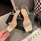 Nude Wide Fit Block Heels