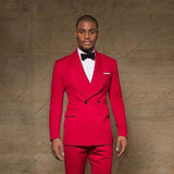 Double Brewed Seersucker Suit Solid Color Suit Big Collar Suit