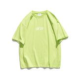 Men's T-shirt Cartoon Bear Short Sleeve T-shirt Men's High Street Loose Trendy Reflective Half Sleeve
