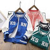 Children Baseball Jacket Baseball Uniform Fall Jacket Casual