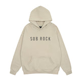 Fog Sob Rock Hoodie Hooded Fleece Men's Women's Pullover