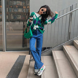 Preppy Aesthetic Outfits Sweater Coat Plaid