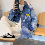 Corduroy Patch Jacket Men's Spring Loose Jacket