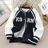 Children Basketball Jacket Baseball Jacket Autumn Girls