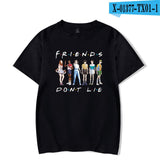 Friends Joey T Shirt Casual Loose-Fitting T-shirt Men and Women