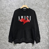 Amiri Sweatshirt Amiri Crew Sweatshirts Crew Neck Sweater
