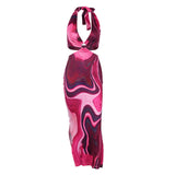 Women Summer Dresses Midi Dress  Dress Summer Printed Sexy Beach Dress for Women