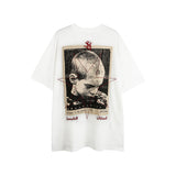 Man Tees Summer Fashion Brand Heavy Short Sleeve T-shirt