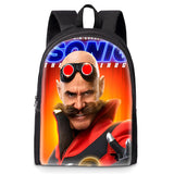 Shadow Backpack Cartoon Sonic 2 Children's Backpack Student Outdoor Casual Boys and Girls Schoolbag