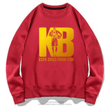 In Memory of Kobe T Shirt Men's Autumn Oversized Loose Coat Clothes