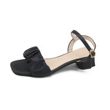 Nude Chunky Heel Casual Sandals