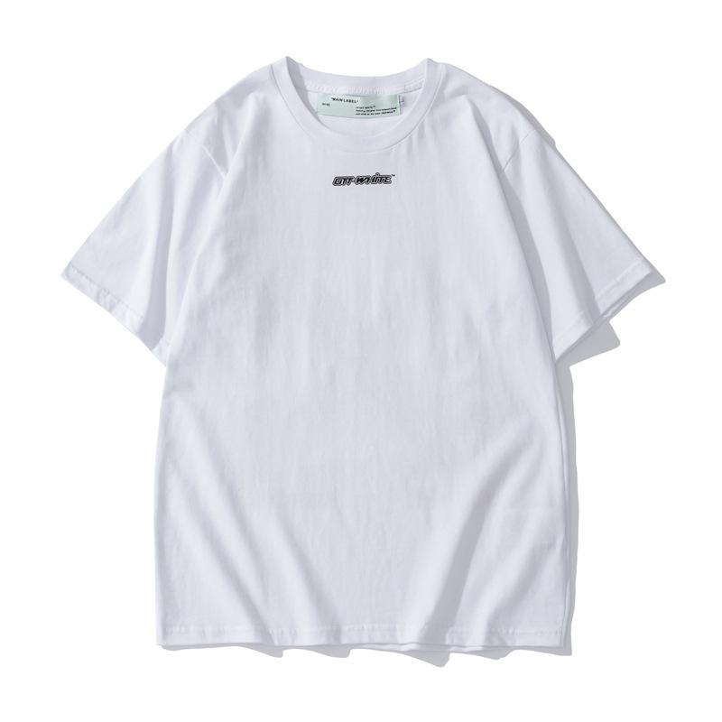 Off White T Shirt Spring and Summer Youth Cotton Short Tshirt Owt Sleeve Loose Women Arrow Cotton