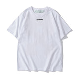 Off White T Shirt Spring and Summer Youth Cotton Short Tshirt Owt Sleeve Loose Women Arrow Cotton