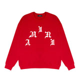 Amiri Women Crew Sweatshirts Crew Neck Sweater