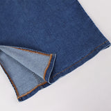 Women Summer Dresses Midi Dress  Spring Sexy Women's Fashion Suspender Denim Dress