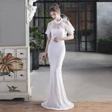 Sequin Evening Dress Fishtail Gown