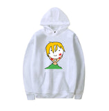 Dreamwastaken Men's Novelty Hoodies Dream Merch Shirt Cartoon Print Sweatshirt Casual Loose-Fitting Hoodie Outerwear Shirt