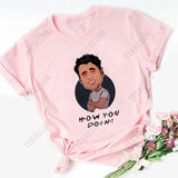 Friends Joey T Shirt Friends TV Show T Shirt Pink T-shirt