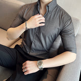 Men Shirts V-neck Shirt
