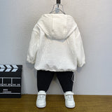 Toddler Boys Sweater Boys Hooded Sweatshirt Spring Clothes