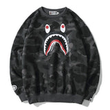 Bape Sweatshirt Camouflage Ape Crew Neck Sweater