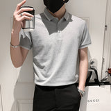 Men Short Sleeve Polo Shirt for Summer T-Shirt